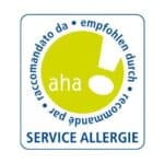 aha! Service Allergie recommendation