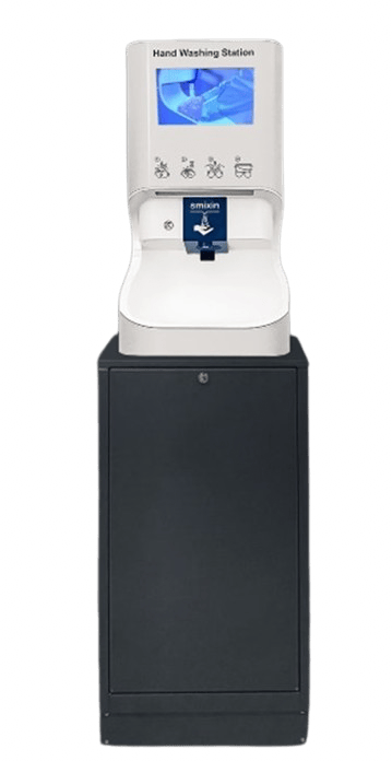 Free-standing mobile Smixin Combi station